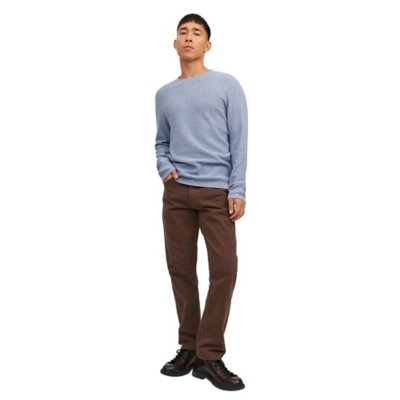 pull homme jjegustav knit crew neck noos