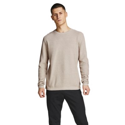pull homme jjegustav knit crew neck noos