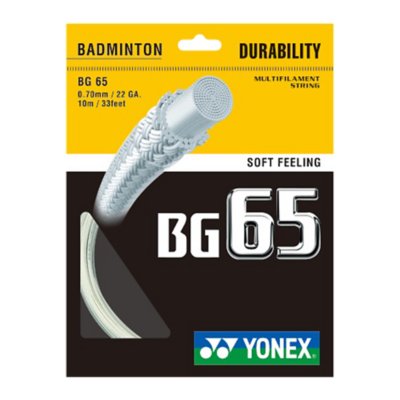 cordage de badminton bg 65 jauge