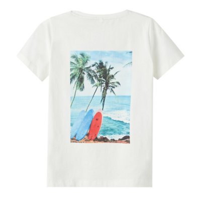 tee-shirt à manches courtes garçon nkmfasile ss top
