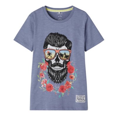 tee-shirt à manches courtes garçon nkmfashion ss top