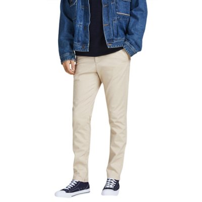 pantalon homme jjimarco jjbowie sa oxford tan
