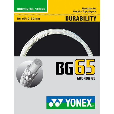 cordage de badminton bg 65