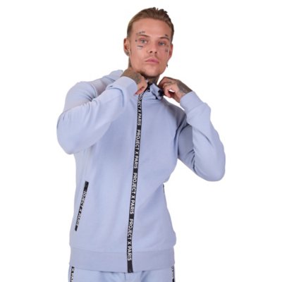sweatshirt zippé à capuche homme veste