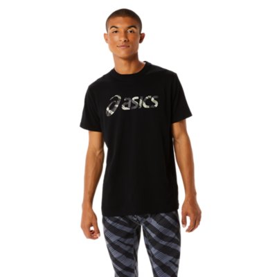 tee-shirt de training à manches courtes homme wild camo