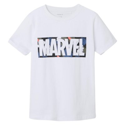 tee-shirt à manches courtes garçon nkmmase marvel ss top box noos mar