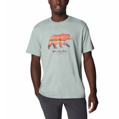 tee-shirt de randonnée à manches courtes homme rockaway river outdoor