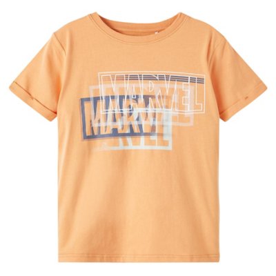 tee-shirt à manches courtes garçon nkmmenke marvel ss top mar
