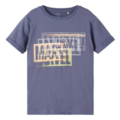 tee-shirt à manches courtes garçon nkmmenke marvel ss top mar
