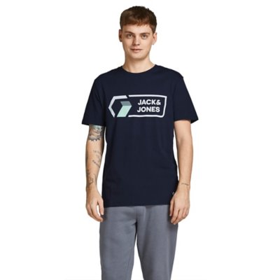 tee-shirt à manches courtes homme jcologan ss sn