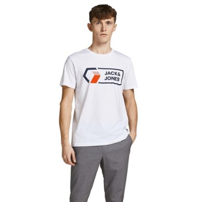 tee-shirt à manches courtes homme jcologan ss sn
