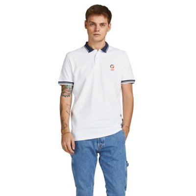 polo à manches courtes homme jcologan ss sn
