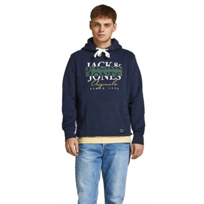 sweatshirt à capuche homme jorblocks
