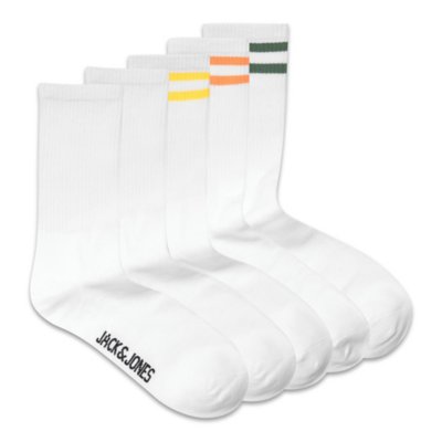 chaussettes homme jactrouble tennis sock 5-pack
