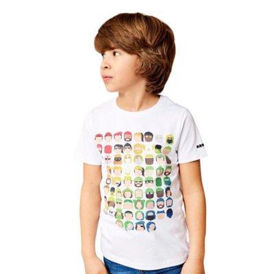 tee-shirt à manches courtes garçon nkmjoost roblox ss top box noos bio