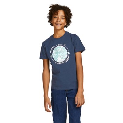 tee-shirt à manches courtes garçon jcofilt crew neck