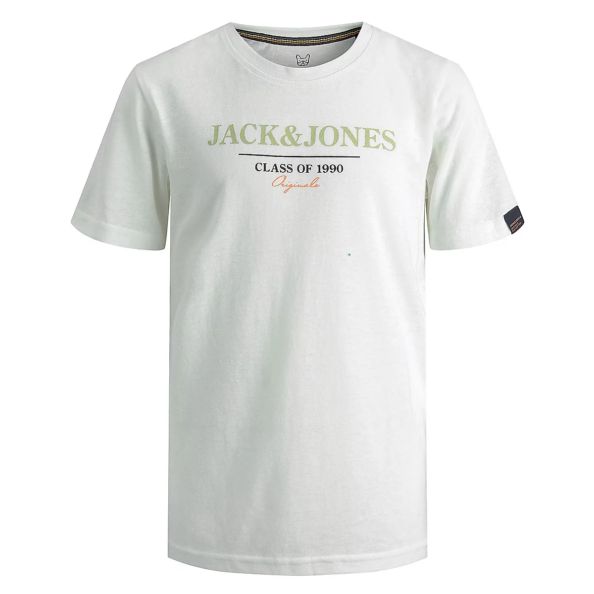 tee-shirt à manches courtes garçon jorpop branding crew neck