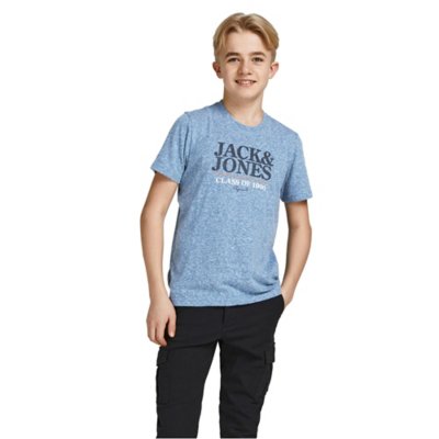 tee-shirt à manches courtes garçon jorpop branding crew neck