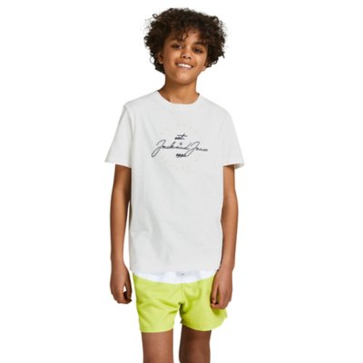 tee-shirt à manches courtes garçon jorbloomsbury crew neck