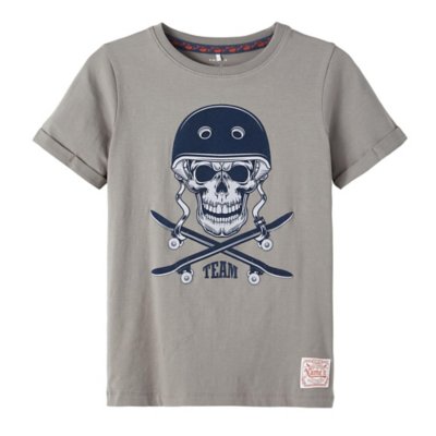 tee-shirt à manches courtes garçon nkmlipsha ss top
