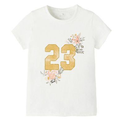 tee-shirt à manches courtes fille nkflollege s