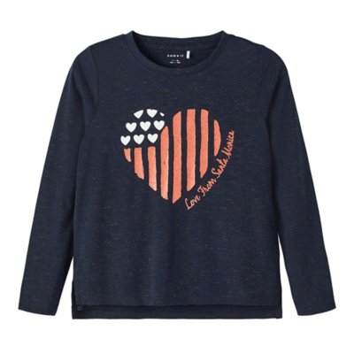 tee-shirt à manches longues fille nkflirri ls