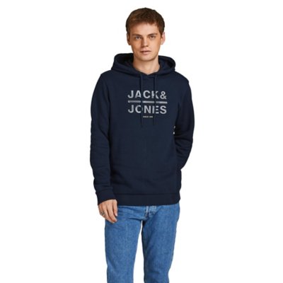 sweatshirt à capuche homme jcogala