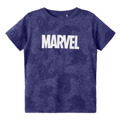 tee-shirt à manches courtes garçon nkmangus marvel ss top mar