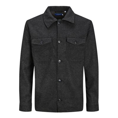 chemise à manches longues homme jorollie overshirt ls noos