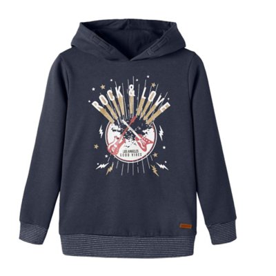 sweatshirt à capuche fille nkfoluffa