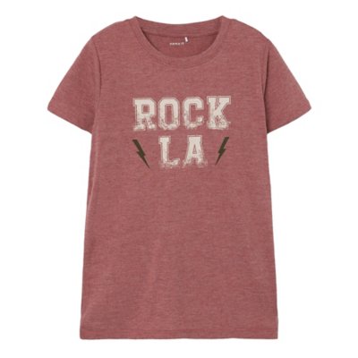 tee-shirt à manches courtes fille nkfnaxy