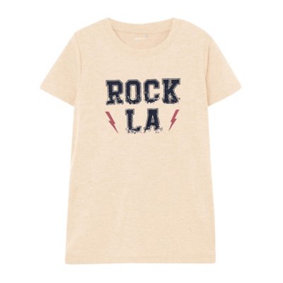 tee-shirt à manches courtes fille nkfnaxy