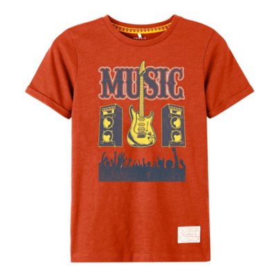 tee-shirt à manches courtes garçon nkmnoliday ss top