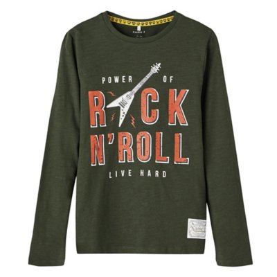 tee-shirt à manches longues garçon nkmnob ls top