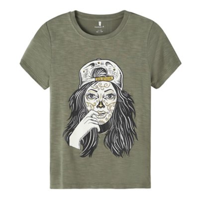 tee-shirt à manches courtes fille nkfharley