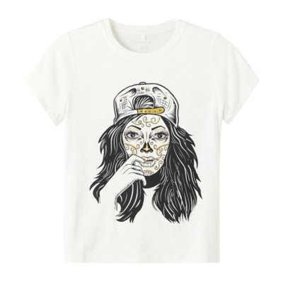 tee-shirt à manches courtes fille nkfharley