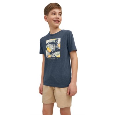 tee-shirt à manches courtes garçon jorvenice branding ss