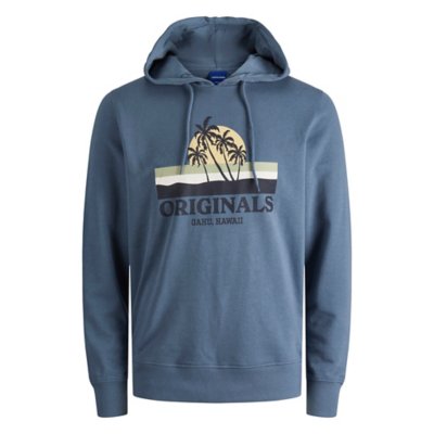 sweatshirt à capuche homme jormalibu branding