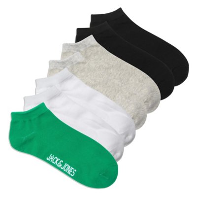 chaussettes homme jacparker solid short 7 pack