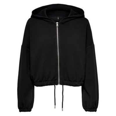 sweatshirt zippé à capuche femme onlscarle