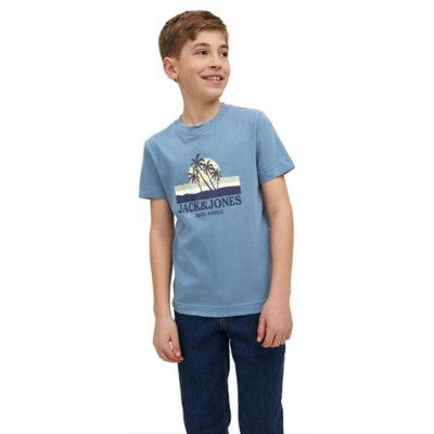 tee-shirt à manches courtes garçon jormalibu branding ss crew