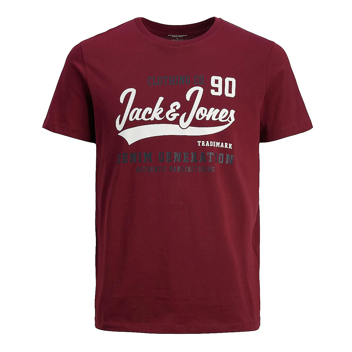 tee-shirt à manches courtes homme jjelogo ss o-neck 2 col aw22 sn