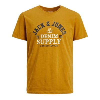 tee-shirt à manches courtes homme jjelogo ss o-neck 2 col aw22 sn