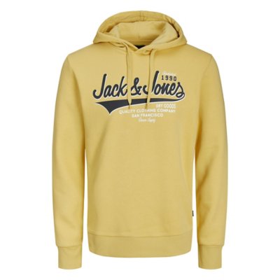 sweatshirt à capuche homme jjelogo 2 col 22/23 noos
