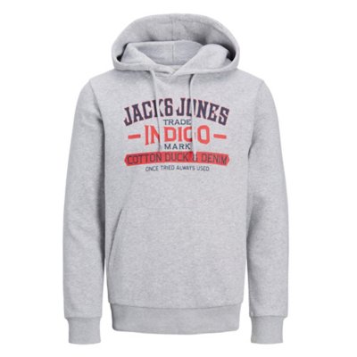 sweatshirt à capuche homme jjnewdenim