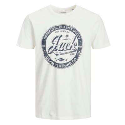 tee-shirt à manches courtes homme jjejeans o-neck noos 22/23