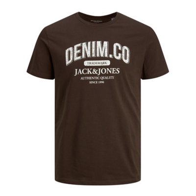 tee-shirt à manches courtes homme jjejeans o-neck noos 22/23