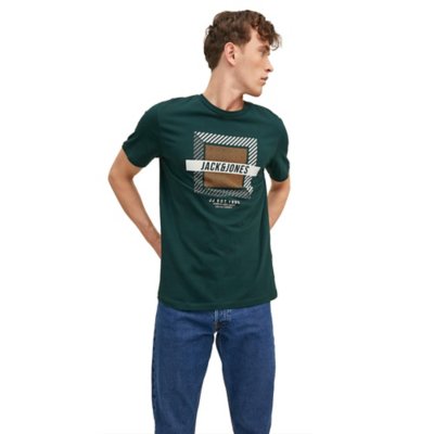 tee-shirt à manches courtes homme jjmeraj ss crew neck