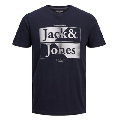 tee-shirt à manches courtes homme jjaiden ss crew neck