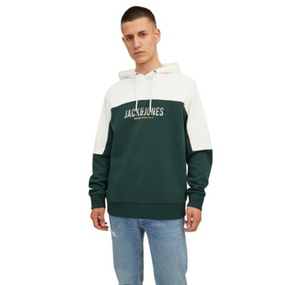 sweatshirt à capuche homme jjedan blocking